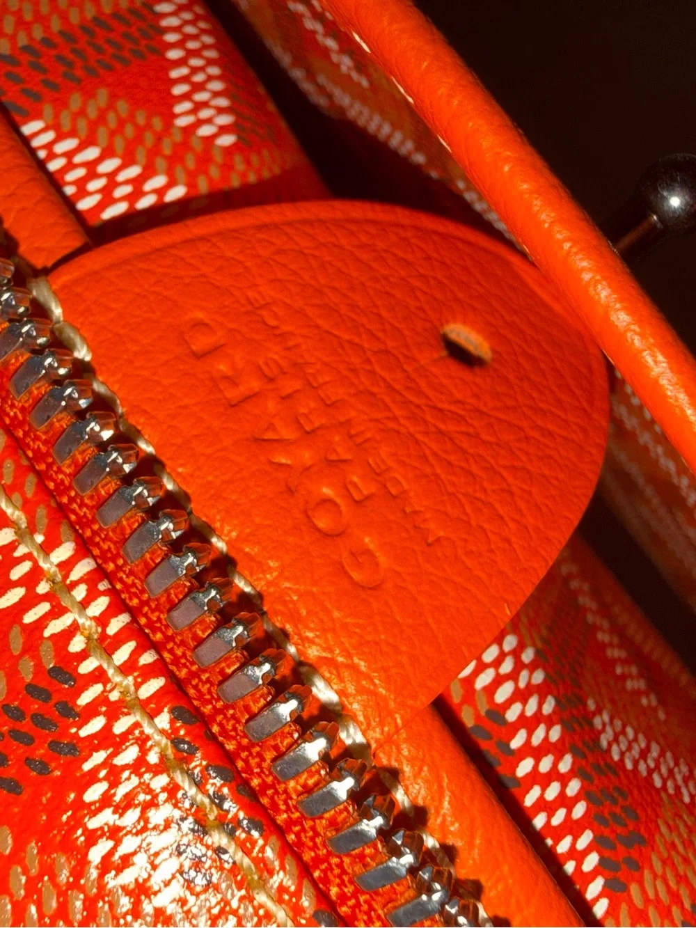 GOYARD Artois GM Weekender Tote Orange NEW